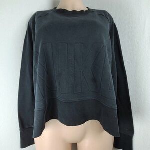 Nike Women's Long Sleeve Black Top